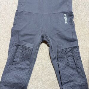 Gymshark Gray Textured Leggings